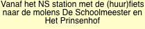 Vanaf het NS station met